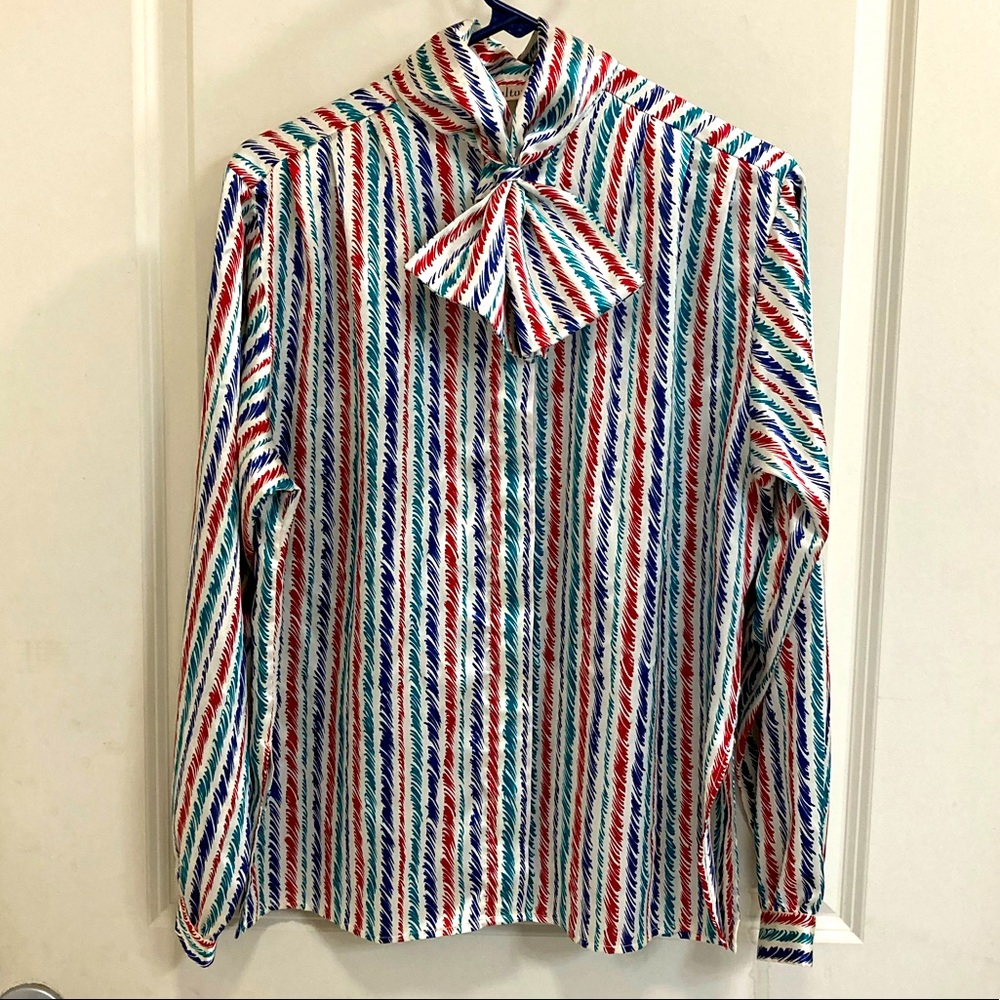 Vintage late 60’s secretary blouse